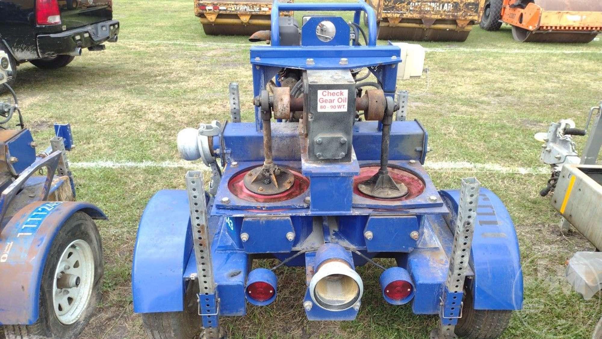 DOUBLE DIAPHRAGM 4" PORTABLE PUMP SN: 4DD1170