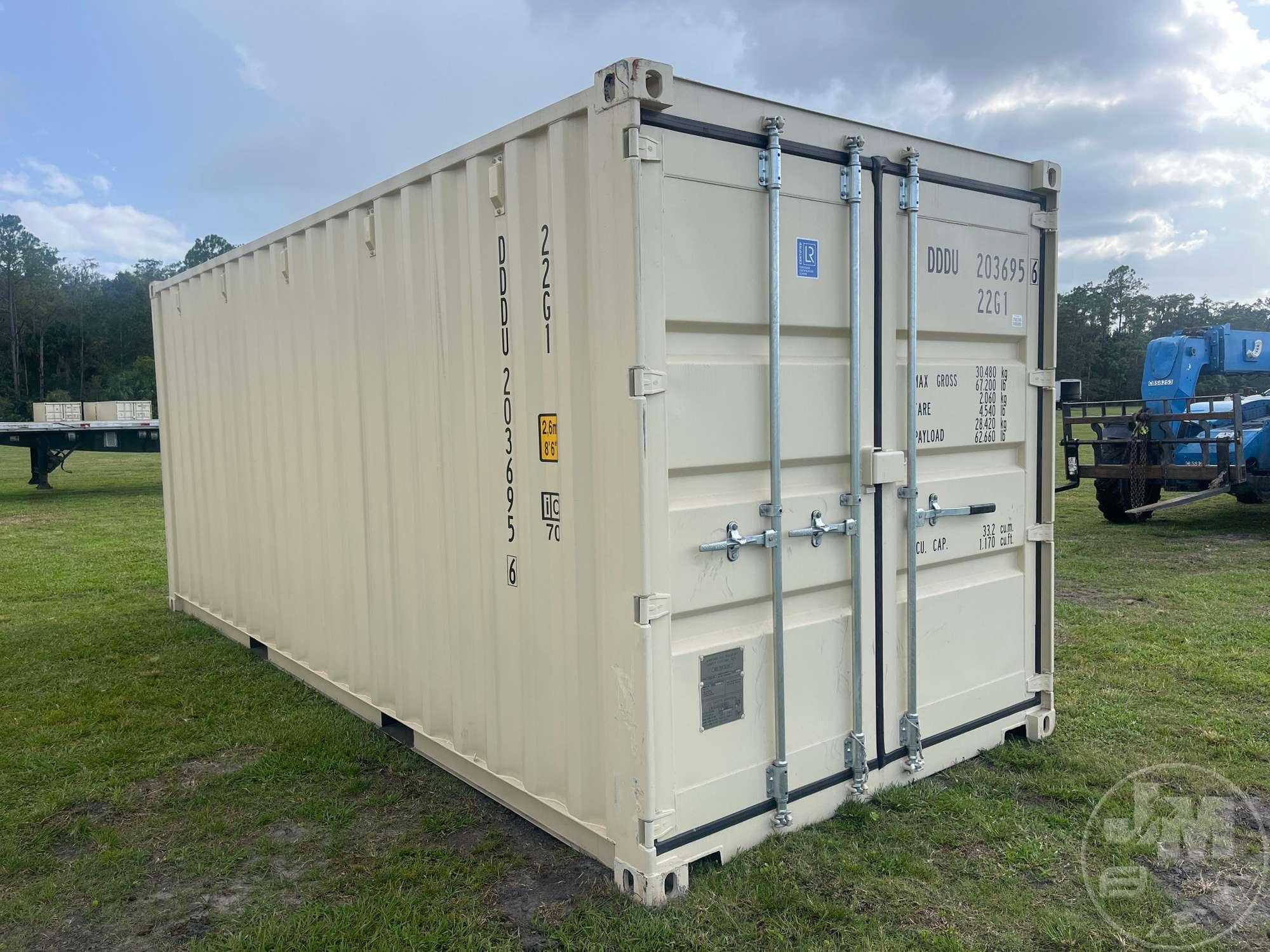 2023 WNG CONTAINER 20' CONTAINER SN: DDDU2036956