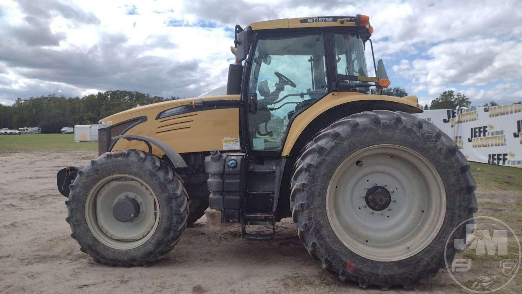 2019 CHALLENGER MT575E 4X4 TRACTOR SN: GCCJ622ETHB101006