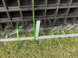 2023 FENS FEN20 10' X 7' GALVANIZED STEEL FENCE, (20)