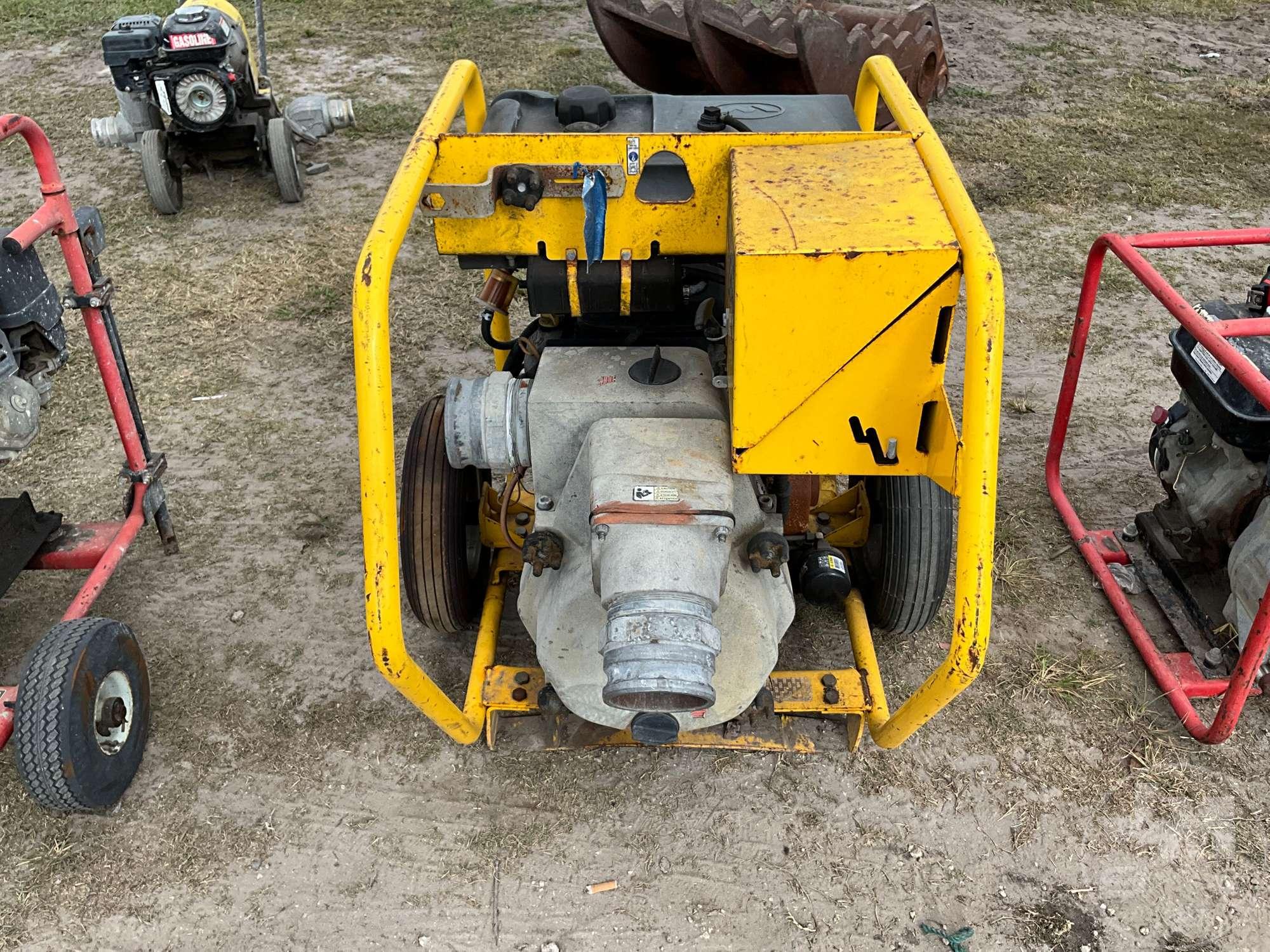 2015 WACKER NEUSON PTS4 4" PORTABLE PUMP SN: 24235120