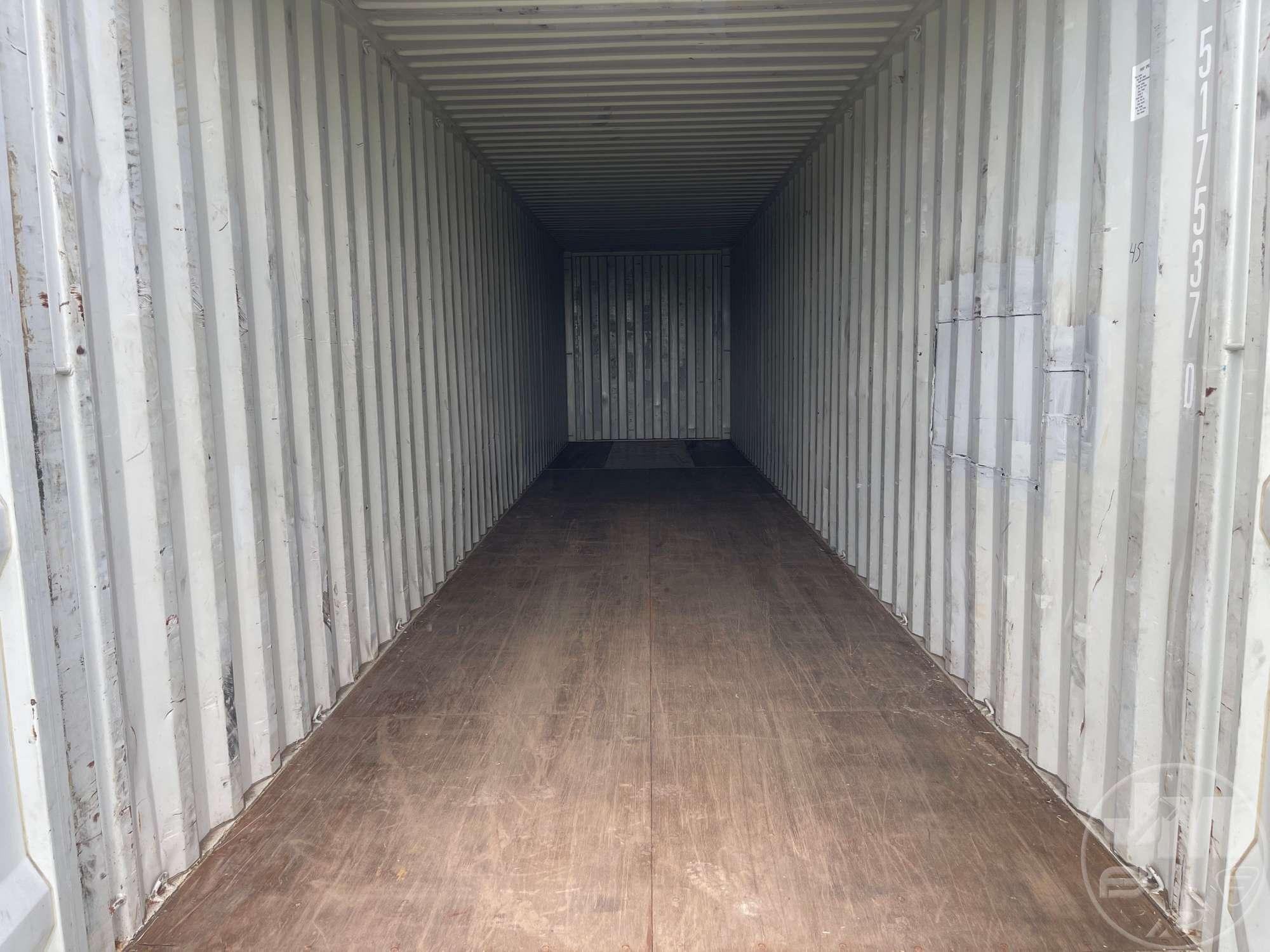 2007 CIMC  40' CONTAINER SN: TDRU5175370