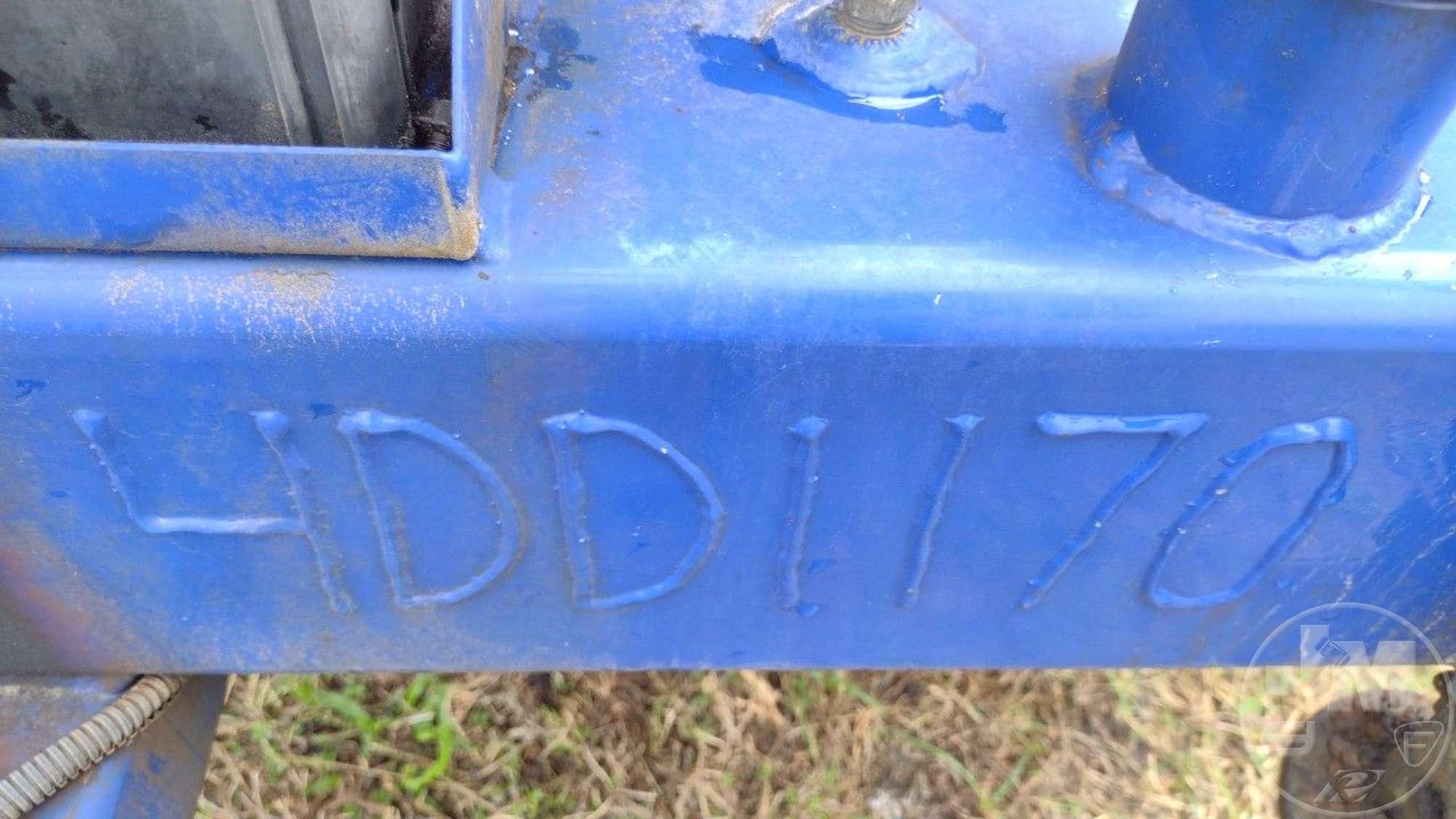 DOUBLE DIAPHRAGM 4" PORTABLE PUMP SN: 4DD1170