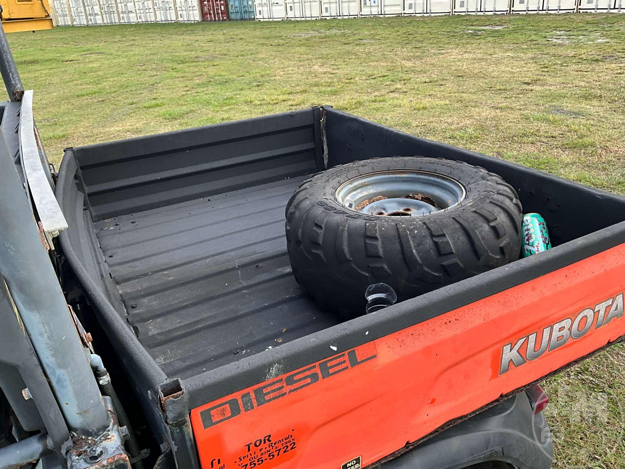 KUBOTA RTV-X900 SN: A5KB2FDBAFG023071