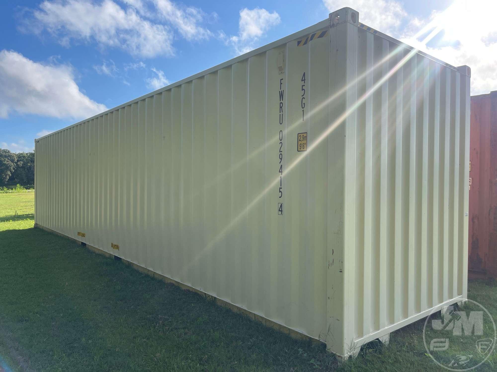 2022 GUANGDONG FUWA EQUIPMENT 40' CONTAINER SN: FWRU0294154