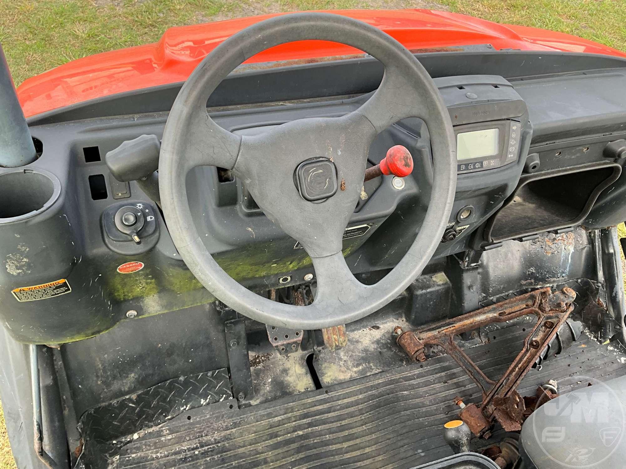 KUBOTA RTV-X900 SN: A5KB2FDBAFG023071