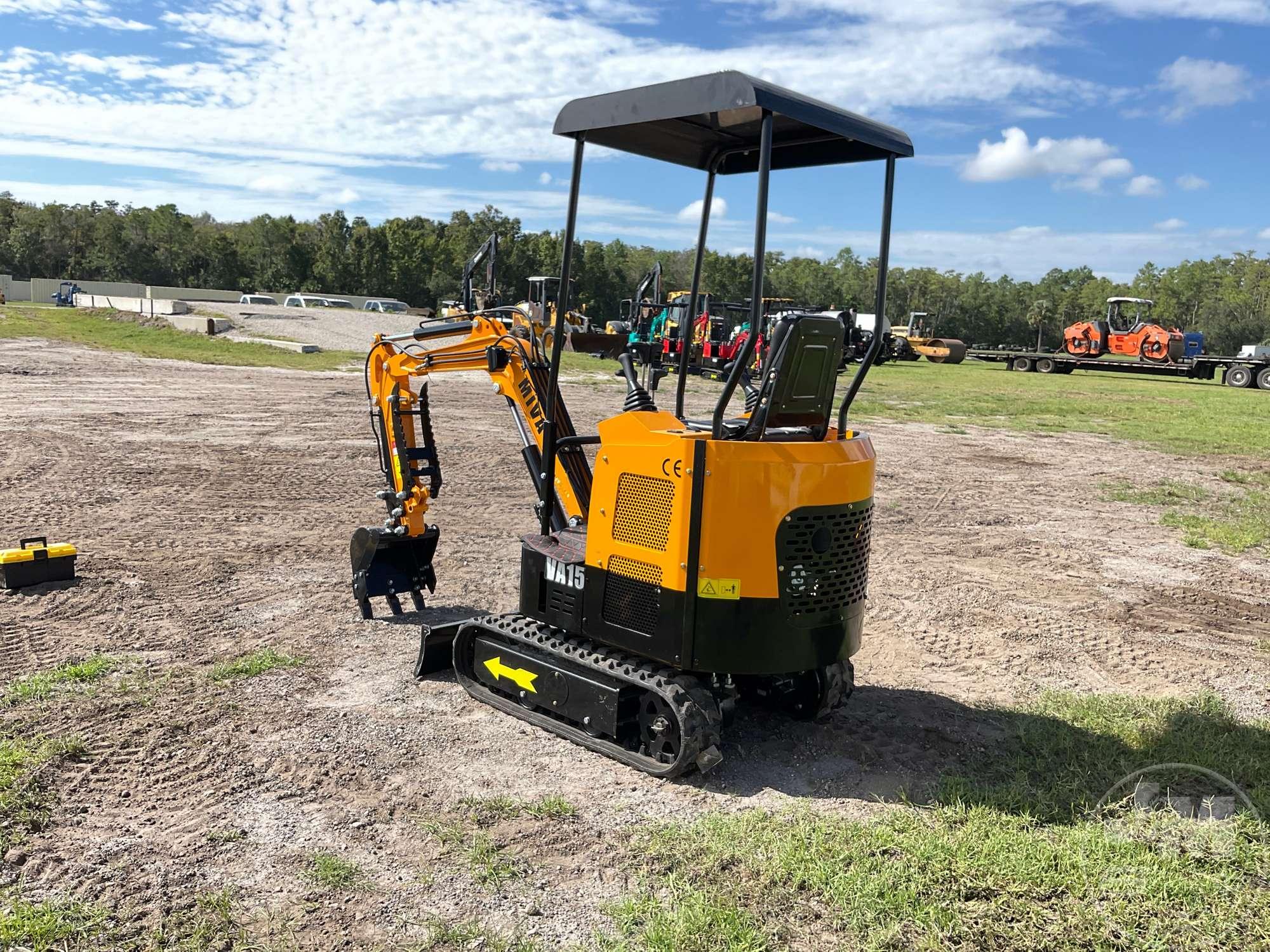 2023 MIVA VA15 MINI EXCAVATOR SN: VA15609