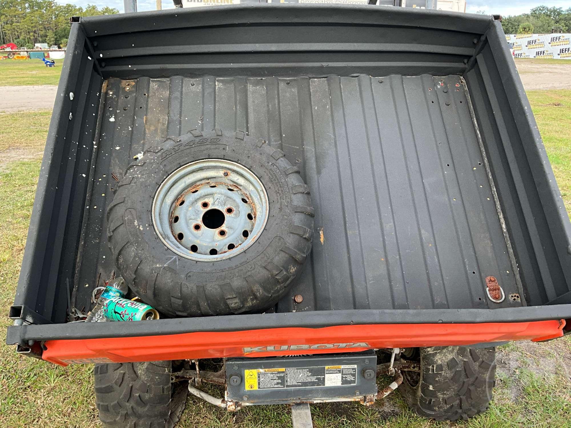 KUBOTA RTV-X900 SN: A5KB2FDBAFG023071