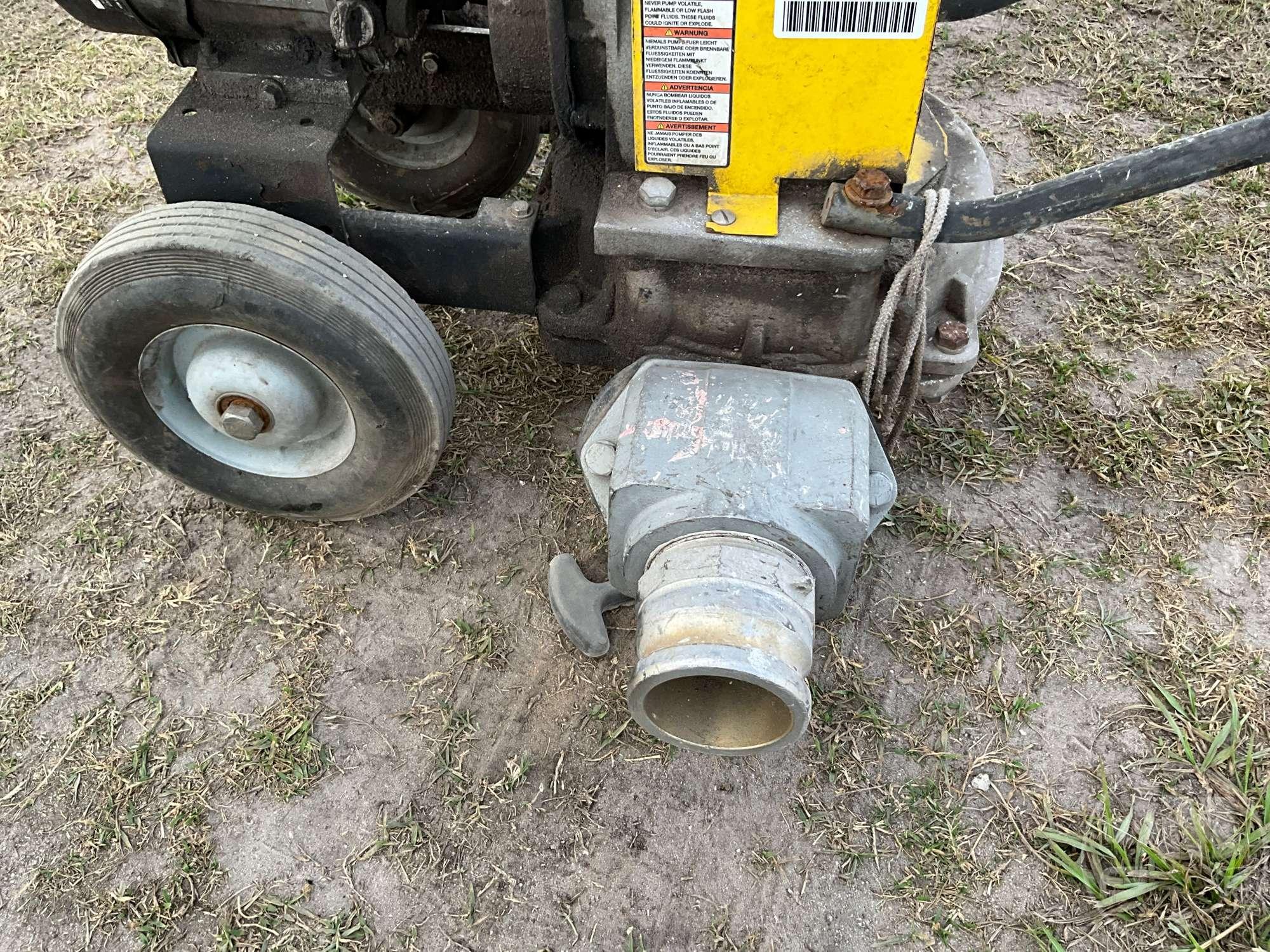 2014 WACKER NEUSON PDT3A 3”...... PUMP SN: 20265397