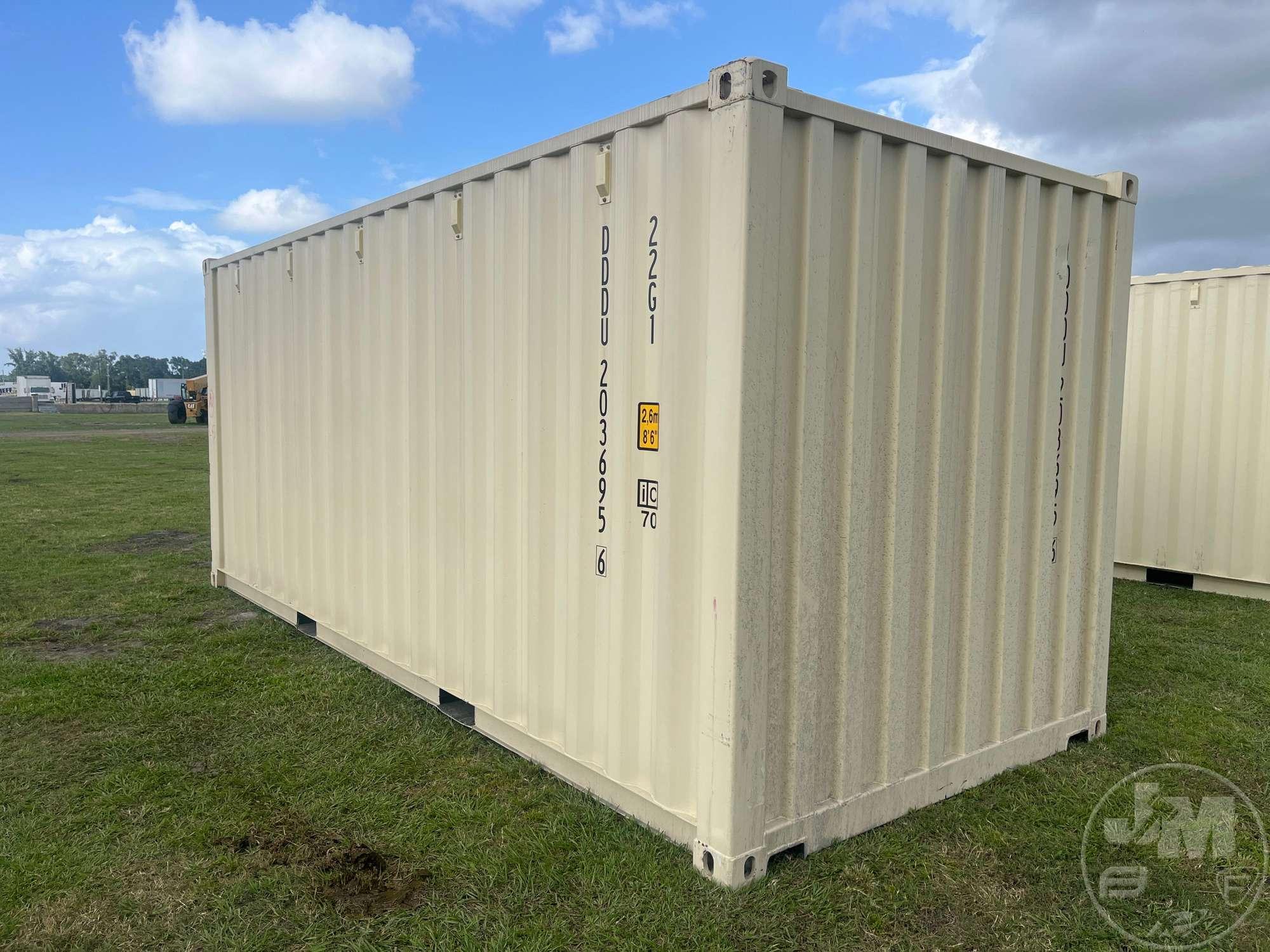 2023 WNG CONTAINER 20' CONTAINER SN: DDDU2036956