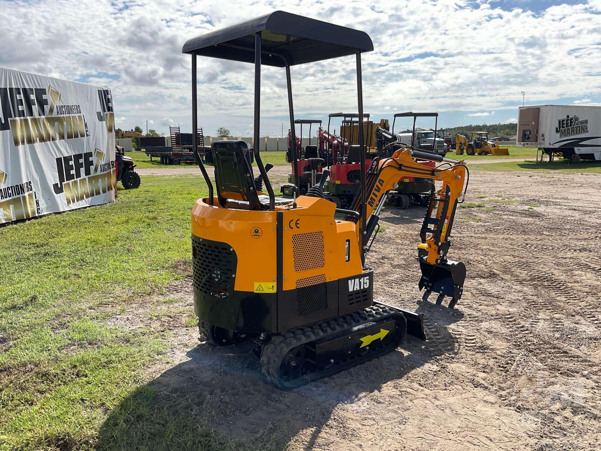 2023 MIVA VA15 MINI EXCAVATOR SN: VA15609