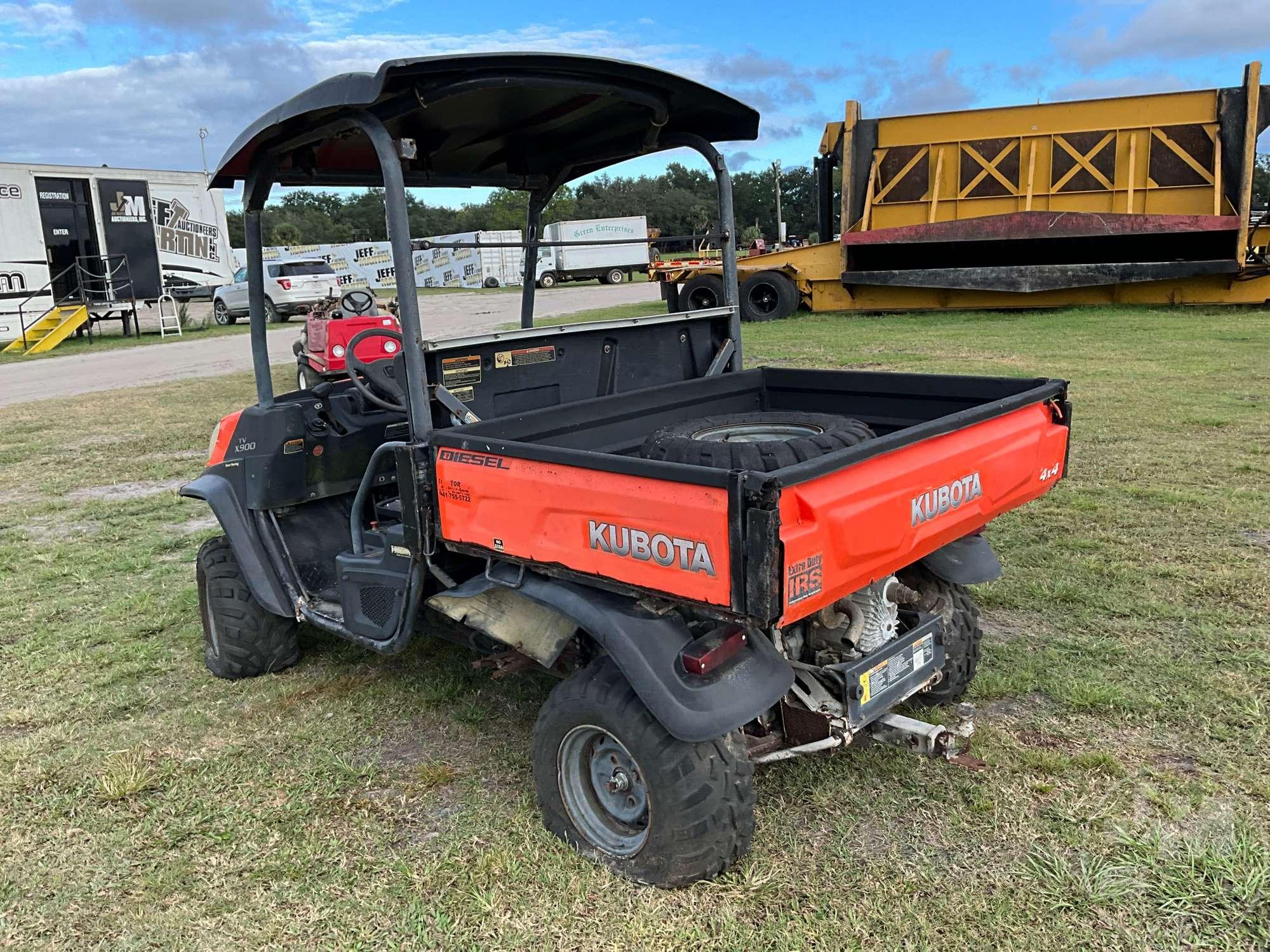 KUBOTA RTV-X900 SN: A5KB2FDBAFG023071