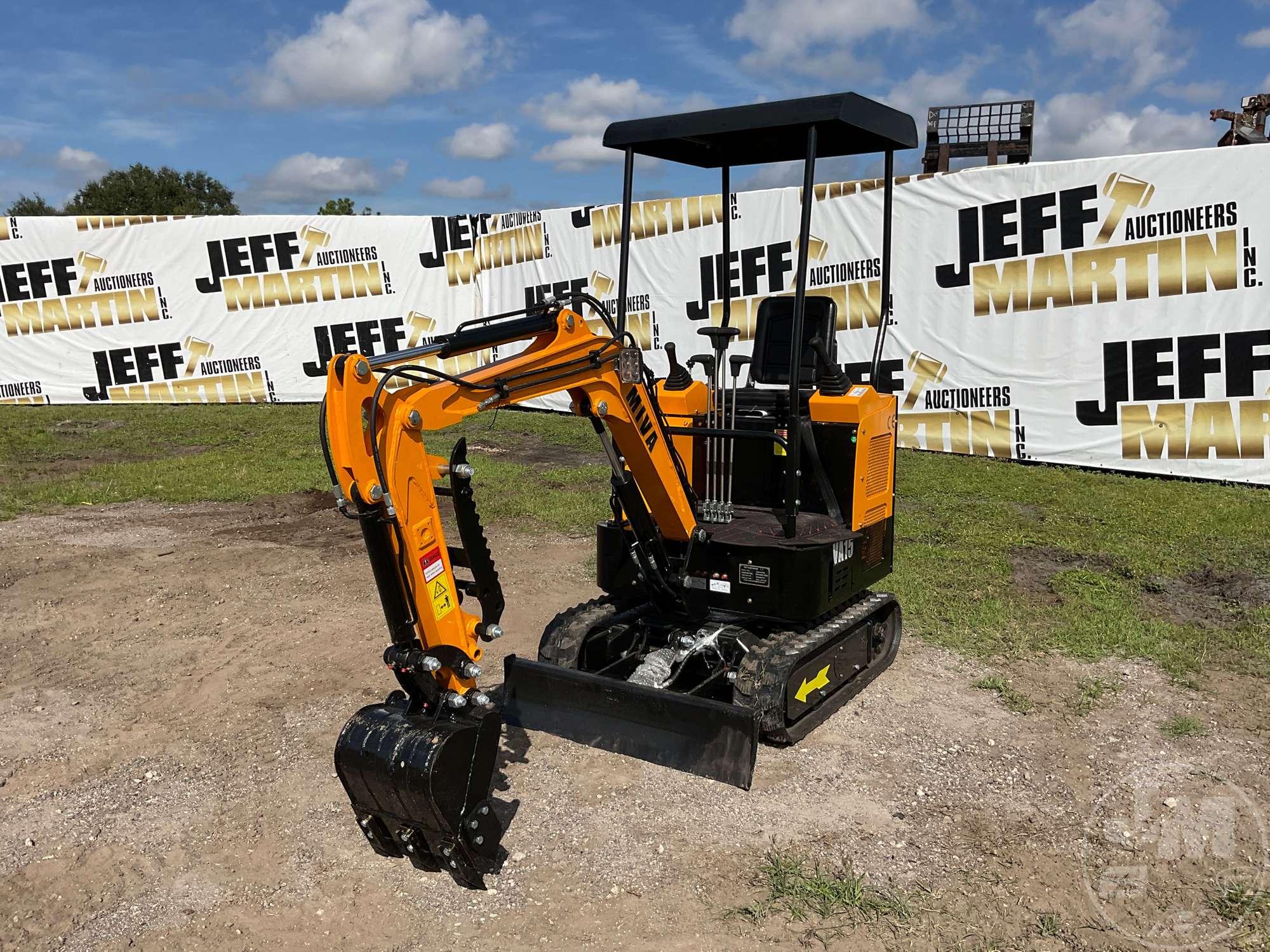 2023 MIVA VA15 MINI EXCAVATOR SN: VA15609