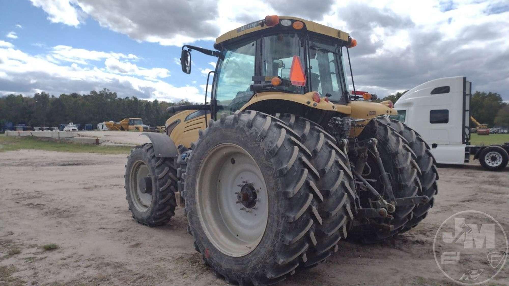 2019 CHALLENGER MT575E 4X4 TRACTOR SN: GCCJ622ETHB101006