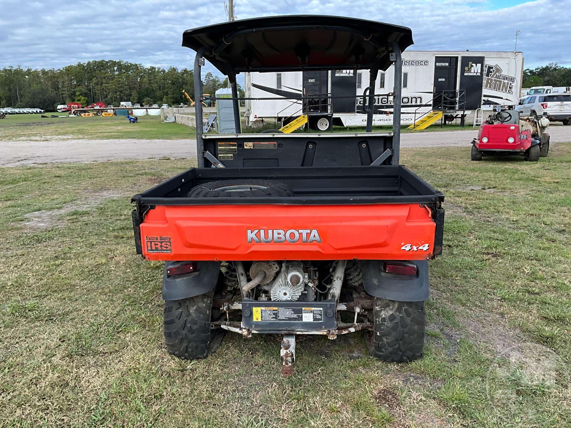 KUBOTA RTV-X900 SN: A5KB2FDBAFG023071