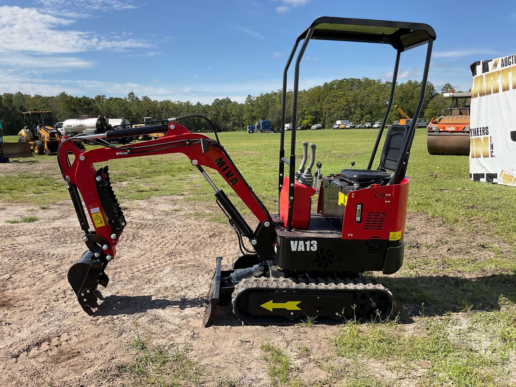 2023 MIVA VA13 MINI EXCAVATOR SN: VA13B631