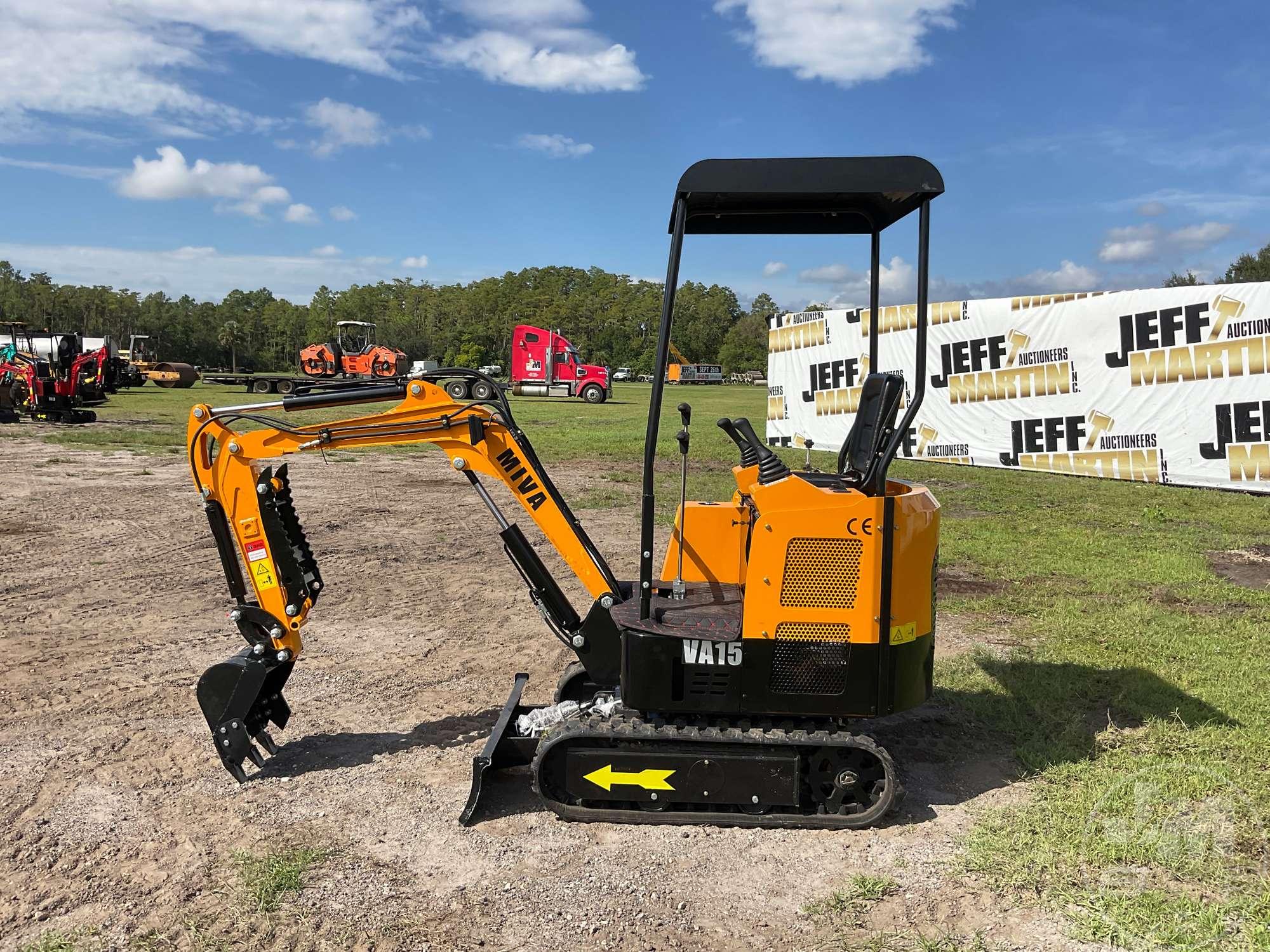 2023 MIVA VA15 MINI EXCAVATOR SN: VA15609