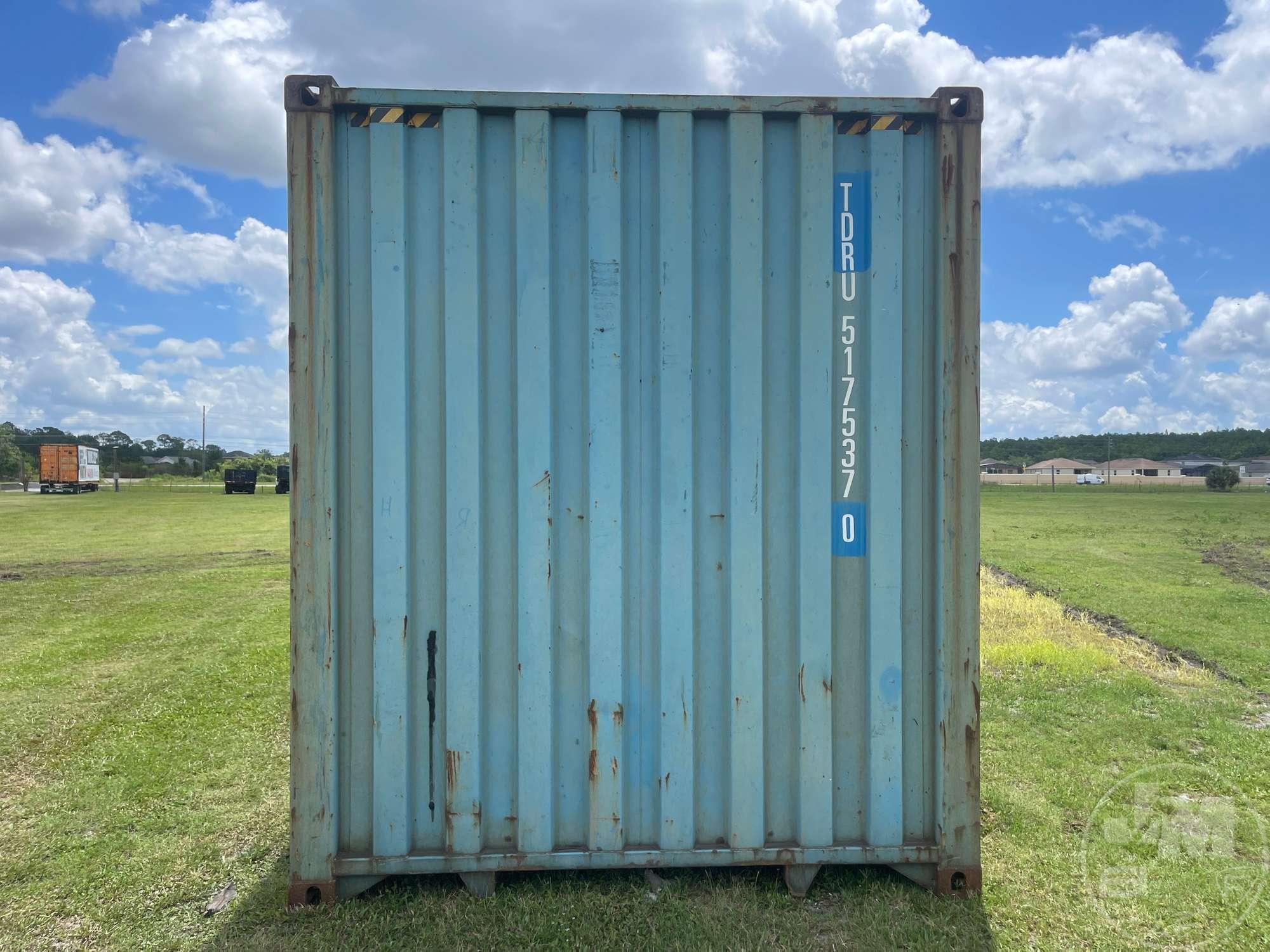 2007 CIMC  40' CONTAINER SN: TDRU5175370