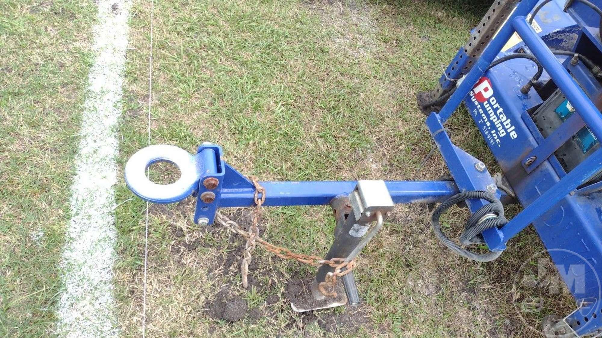 DOUBLE DIAPHRAGM 4" PORTABLE PUMP SN: 4DD1170