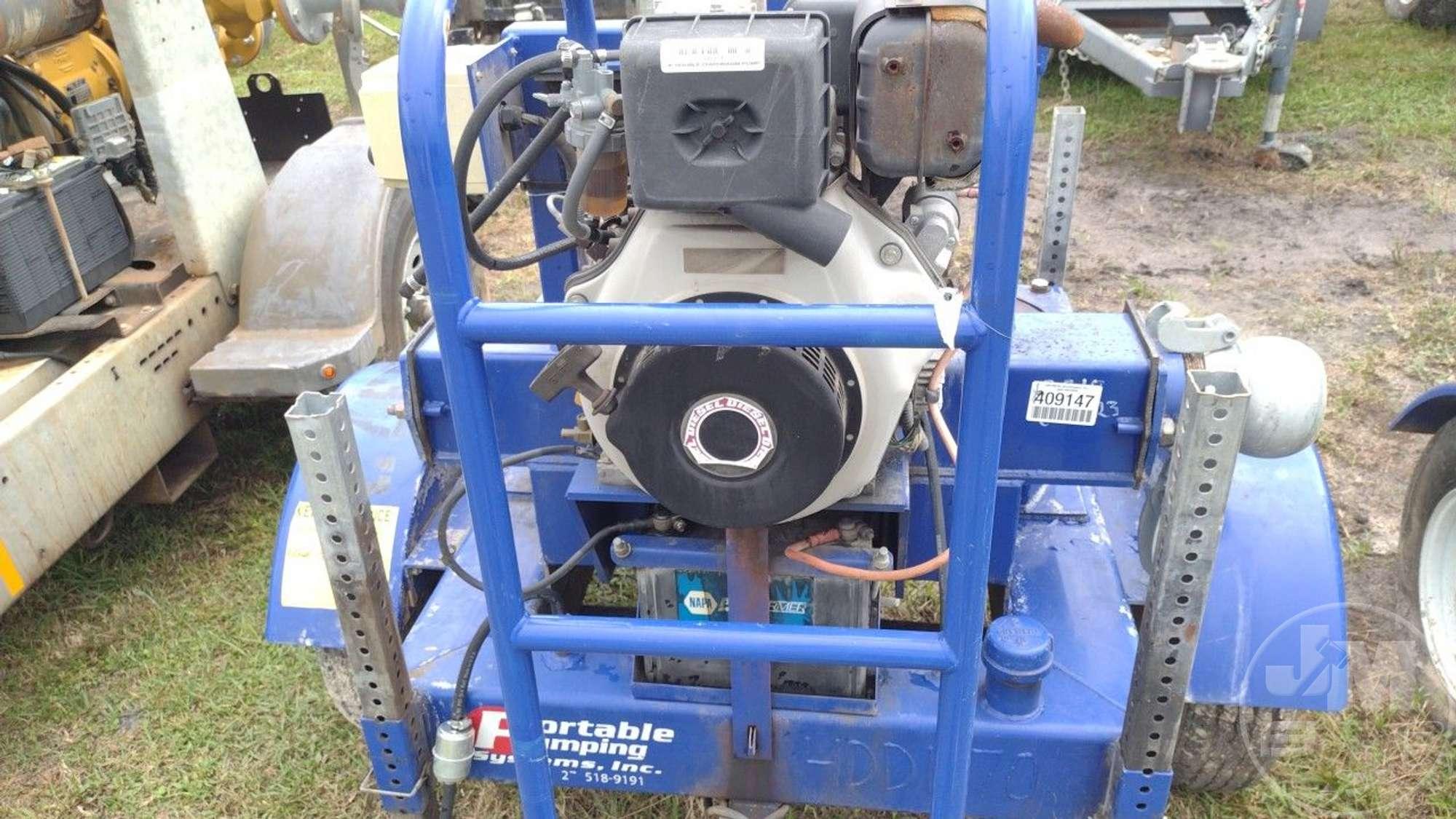 DOUBLE DIAPHRAGM 4" PORTABLE PUMP SN: 4DD1170