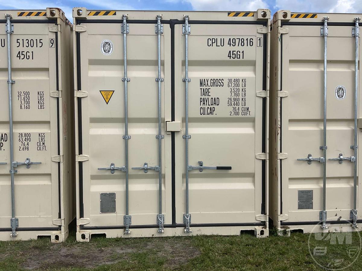 2022 CONTAINER PLUS 40' CONTAINER SN: CPLU4978161