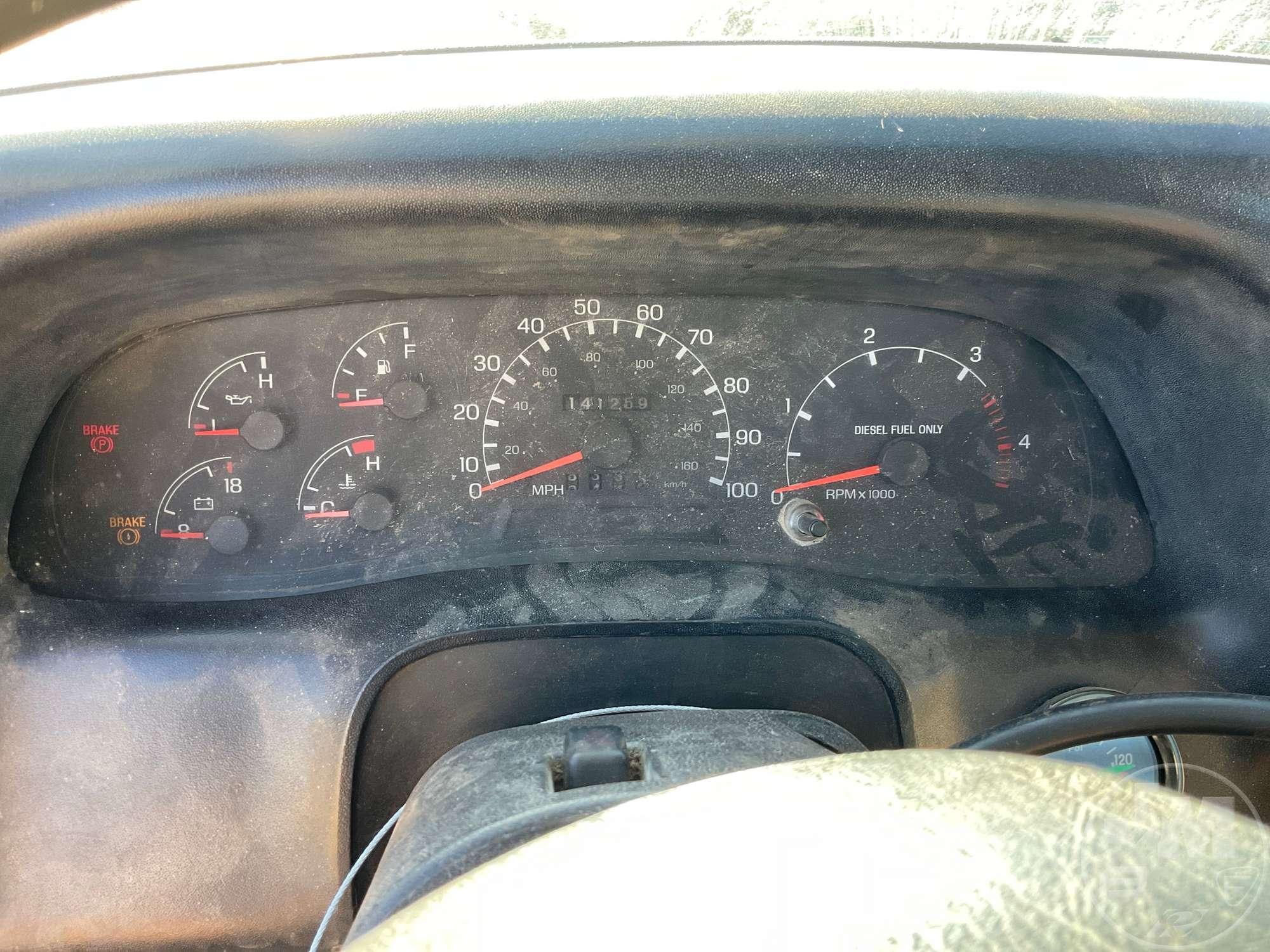 2008 FORD F-750 SINGLE AXLE REGULAR CAB VIN: 3FRWF75C38V077861