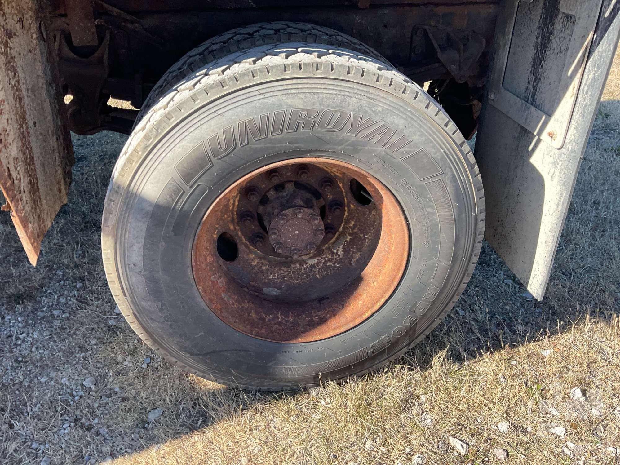 2008 FORD F-750 SINGLE AXLE REGULAR CAB VIN: 3FRWF75C38V077861