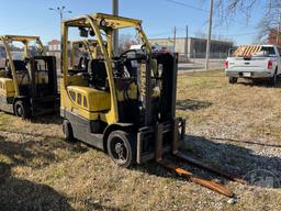 HYSTER S40FT CUSHION TIRE FORKLIFT SN: F187VO3420C