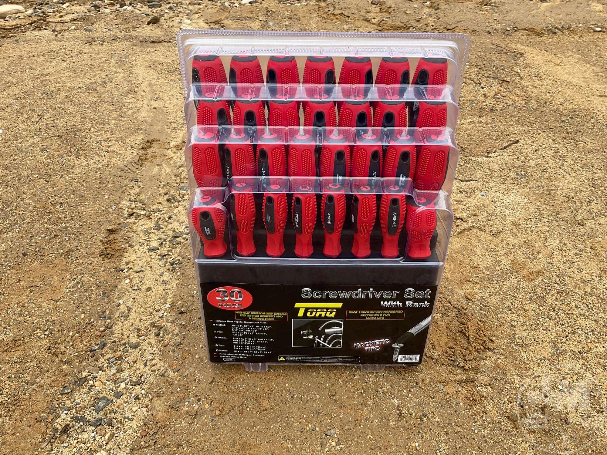 TORQ 30 PC SCREWDRIVER SET