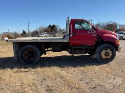 2008 FORD F-750 SINGLE AXLE REGULAR CAB VIN: 3FRWF75C38V077861