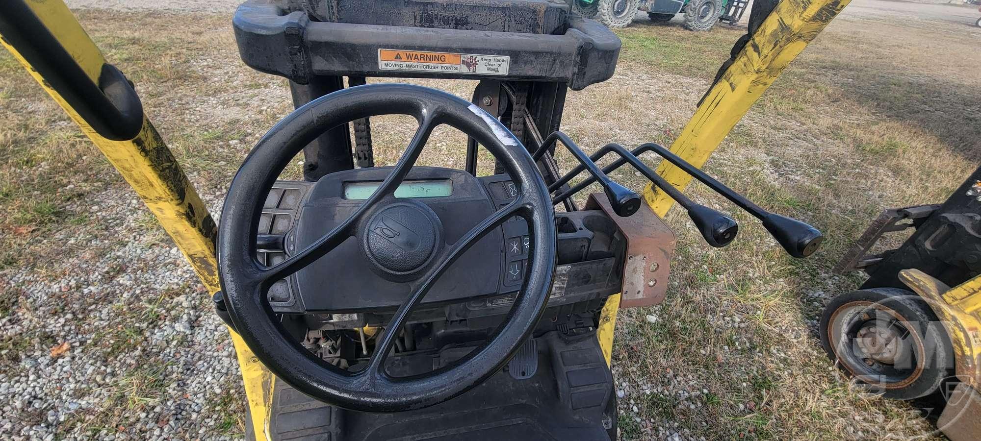 HYSTER S40FT CUSHION TIRE FORKLIFT SN: F187VO3420C
