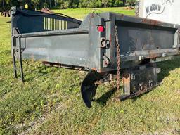 DUMP TRUCK BED WITH MANUAL GATE