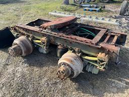VOLVO TANDEM AXLE CUTOFF W/T MANUAL SLIDE FIFTH WHEEL