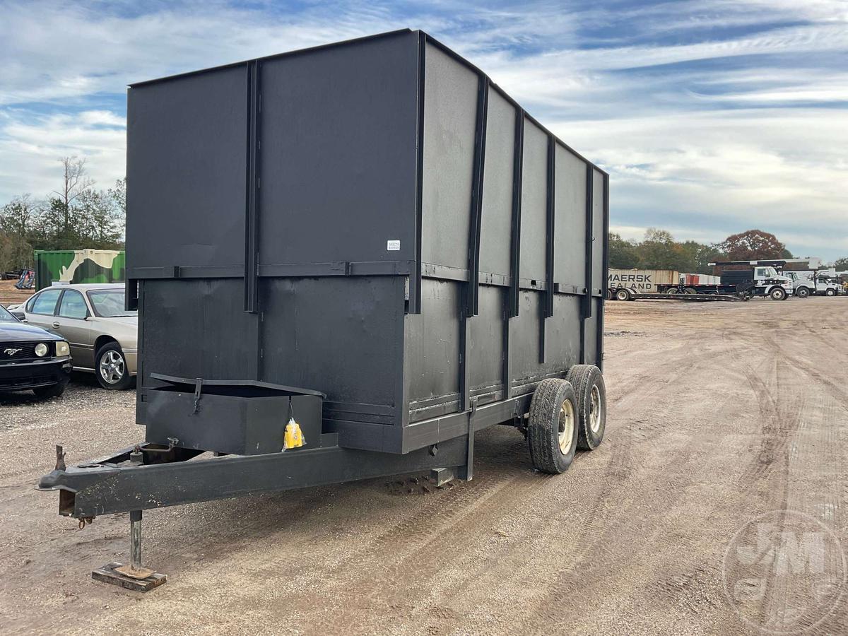 CUSTOM BUILT DUMP TRAILER 8'X14'