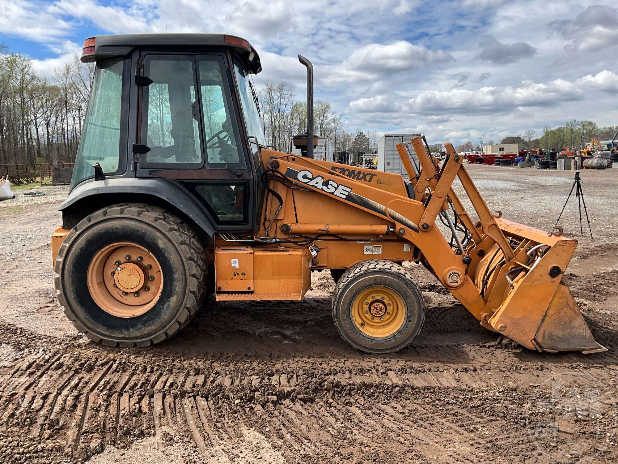 2004 CASE 570MXT TURBO SN: JJG0301787 SKIP LOADER