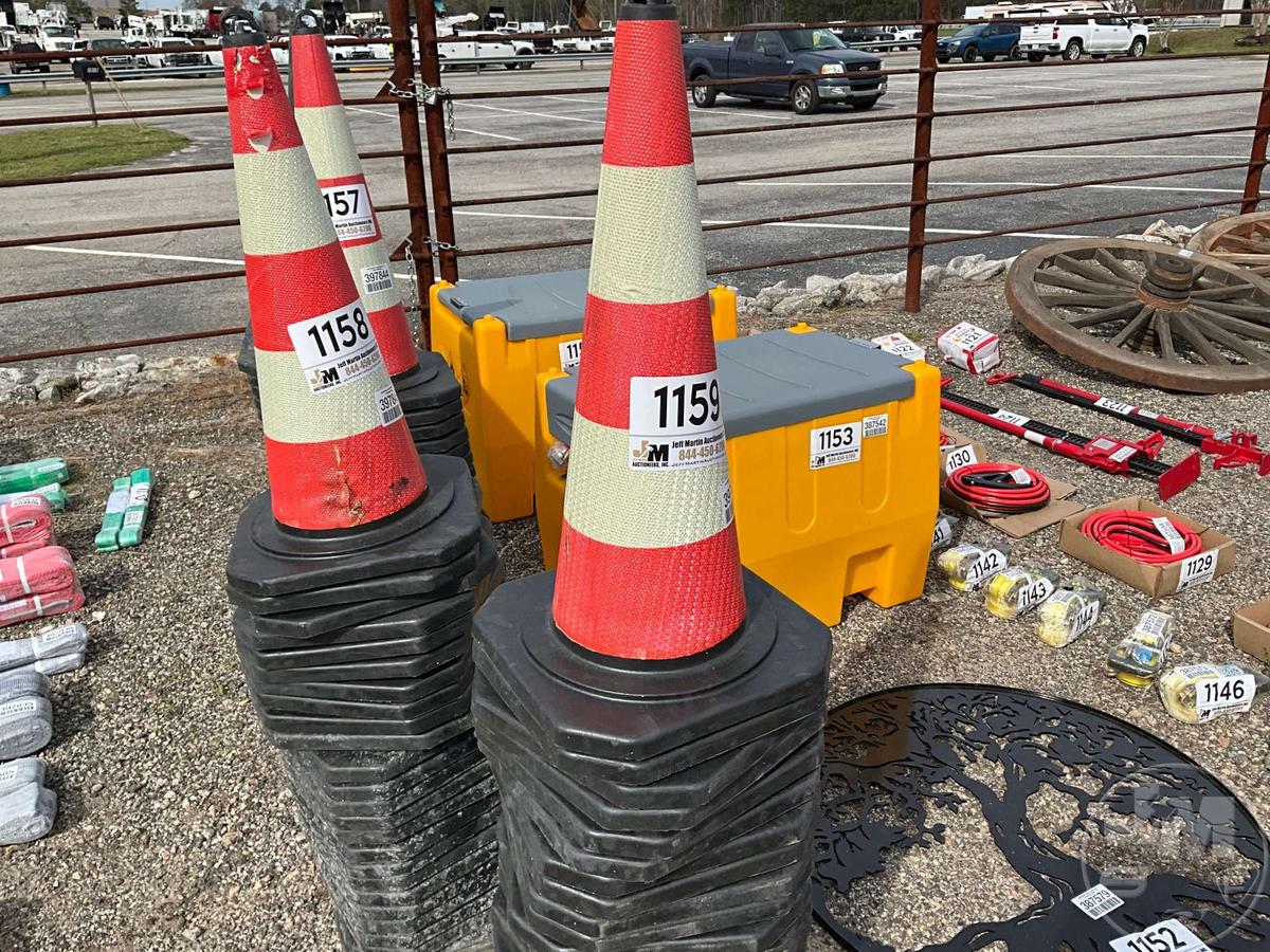 QTY OF (25) SAFETY CONES