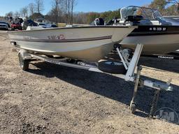 1990 STAR CRAFT  FISHMASTER 165C VIN MPDN25431990 FISHING BOAT