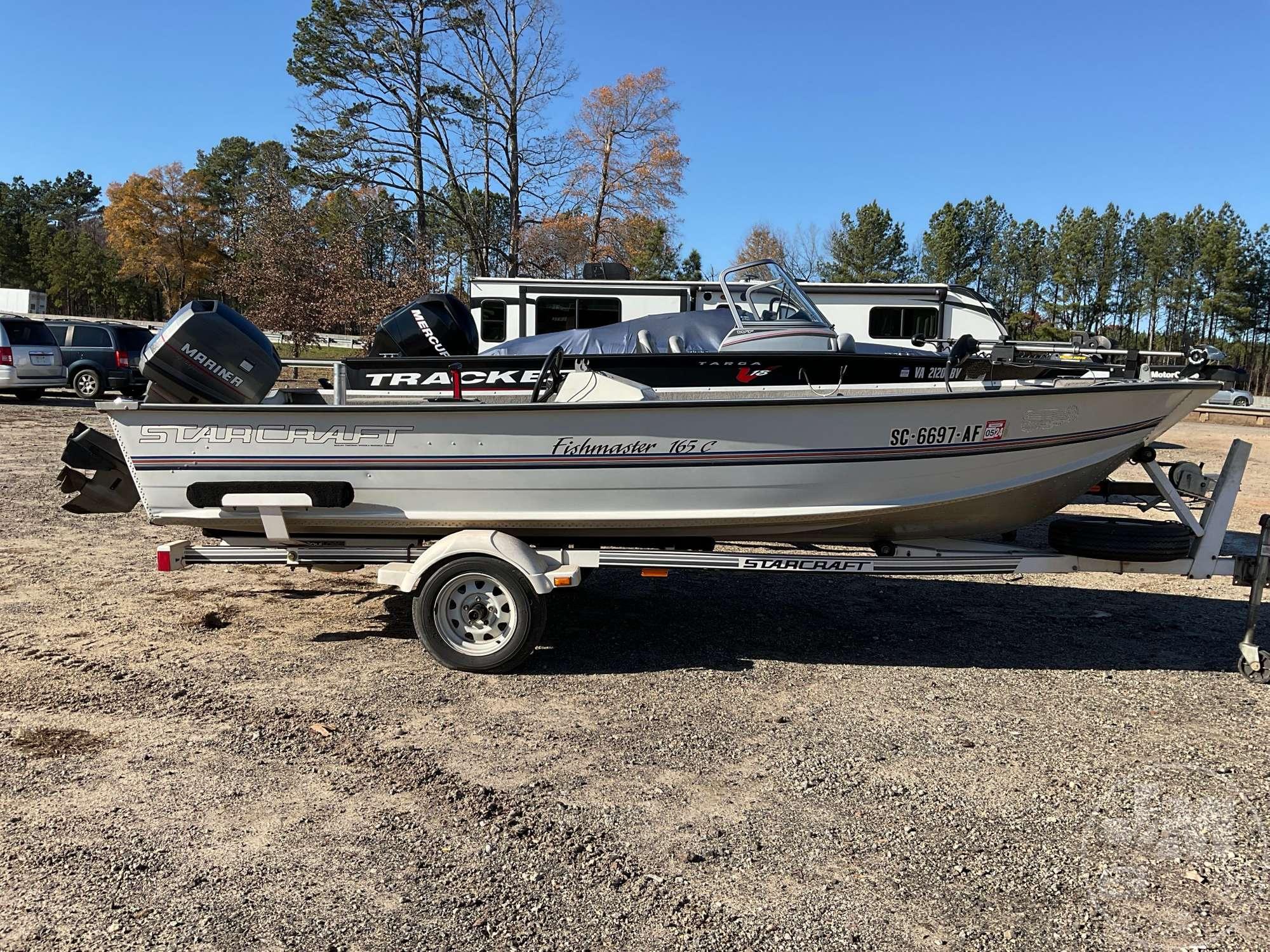 1990 STAR CRAFT  FISHMASTER 165C VIN MPDN25431990 FISHING BOAT