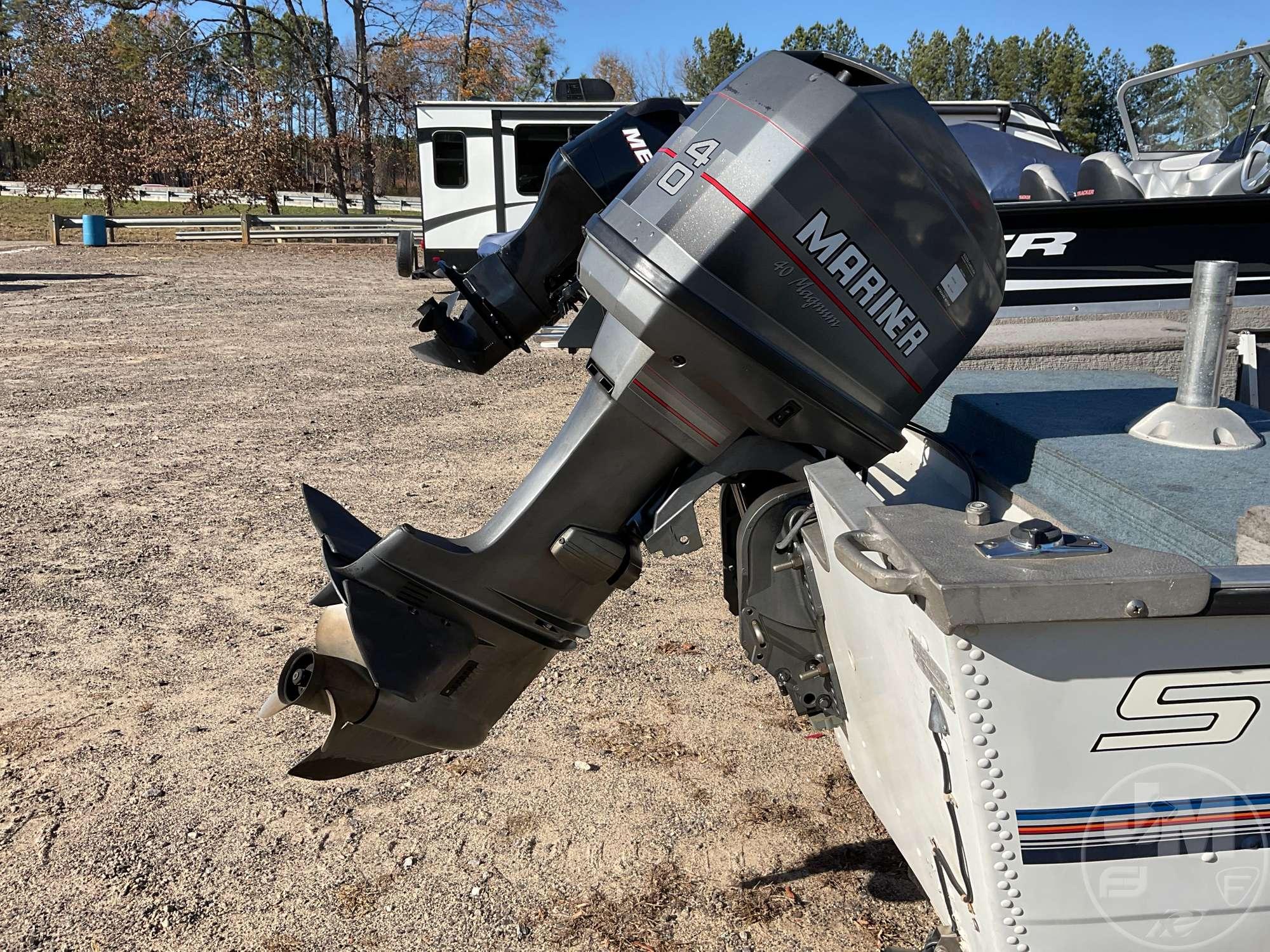 1990 STAR CRAFT  FISHMASTER 165C VIN MPDN25431990 FISHING BOAT