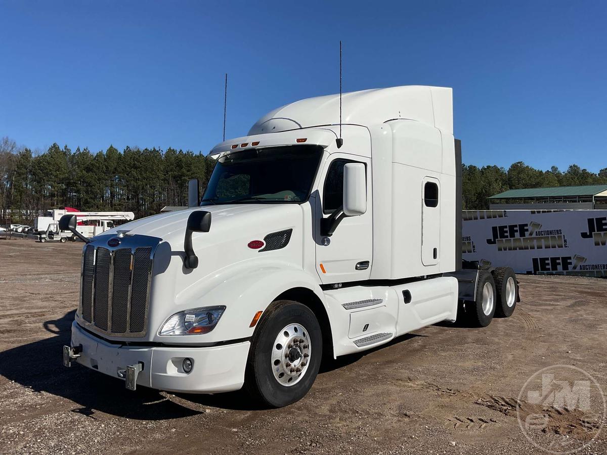 2019 PETERBILT 579 TANDEM AXLE TRUCK TRACTOR VIN: 1XPBD49X2KD630679