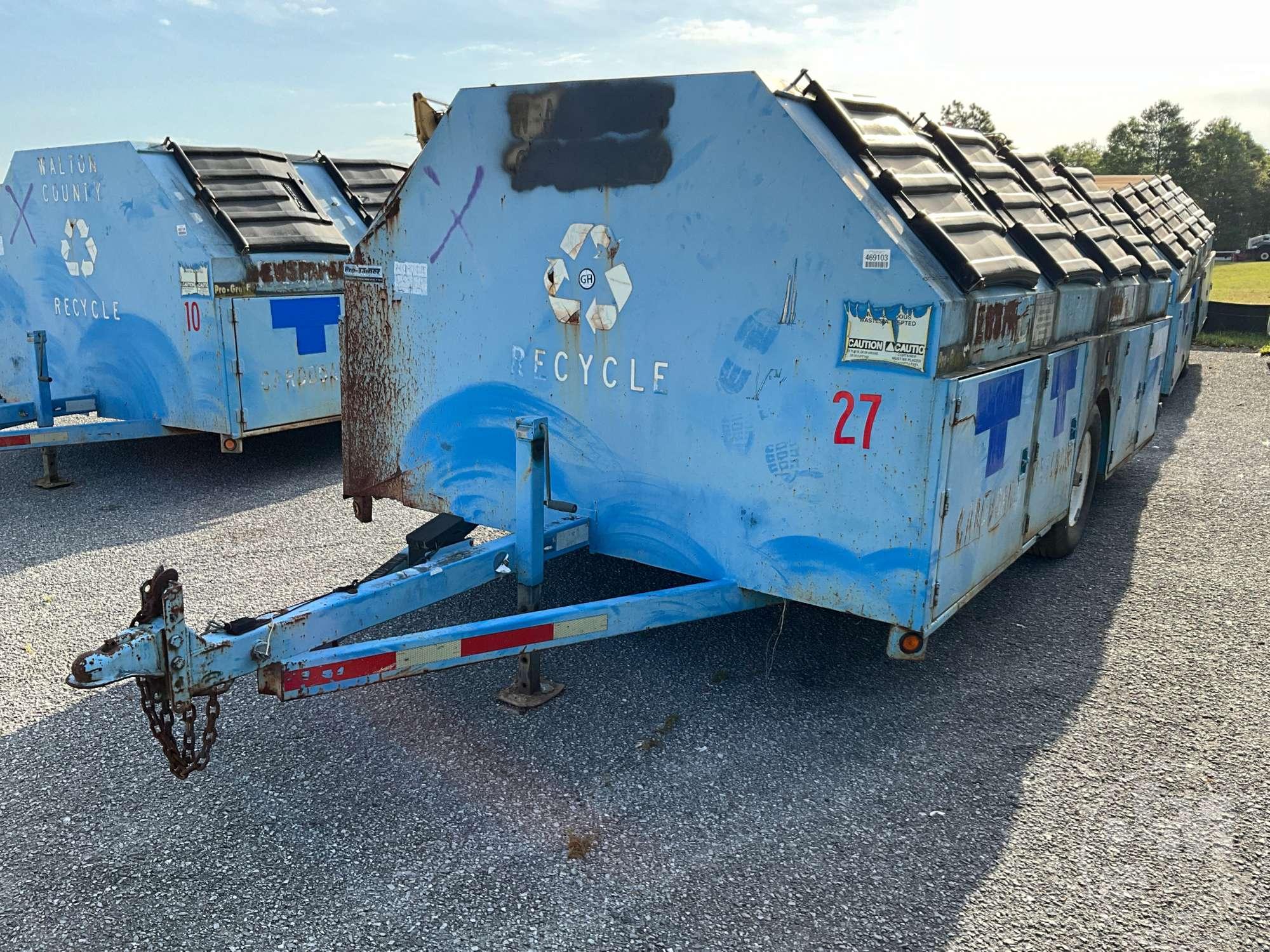 S/A RECYCLE BIN TRAILER