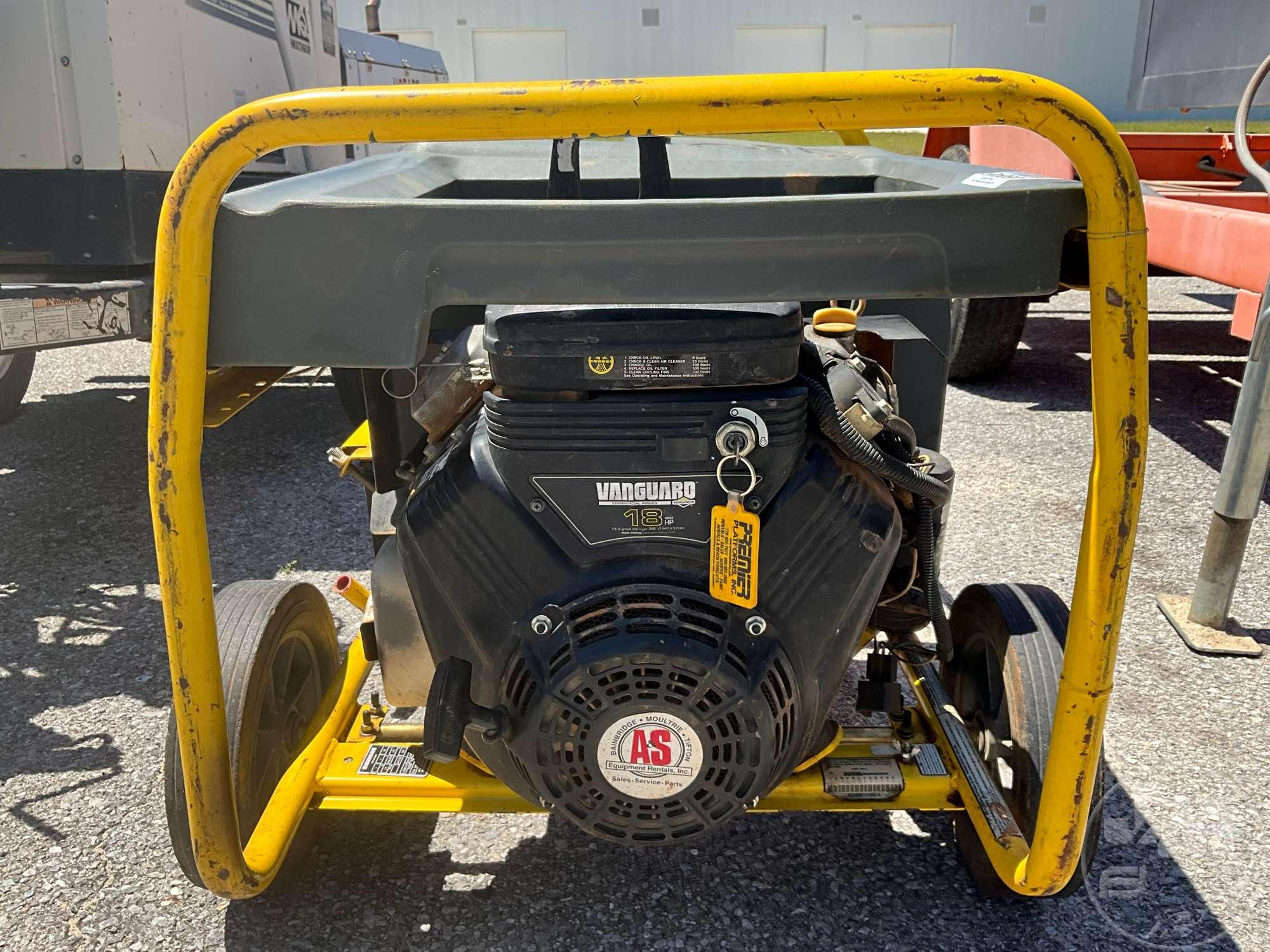 2013 WACKER NEUSON GPS 9700 PORTABLE GENERATOR 20158067