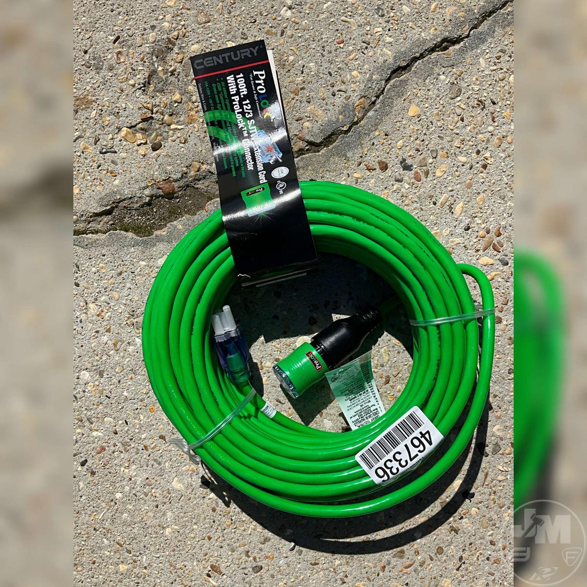 CENTURY PROLOCK  100’...... EXTENSION CORD