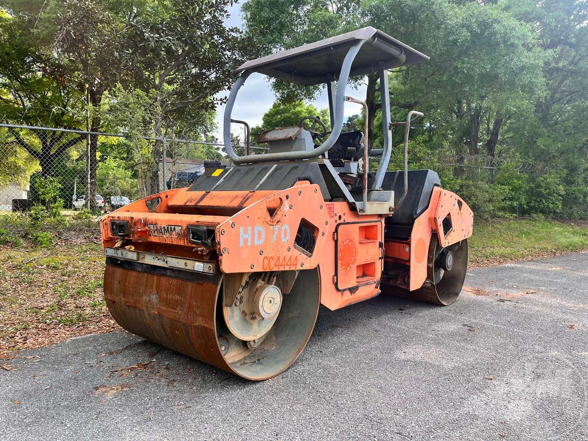 HAMM HD70 TANDEM VIBRATORY ROLLER