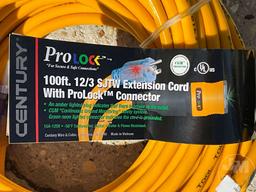 CENTURY PROLOCK 100’...... EXTENSION CORD