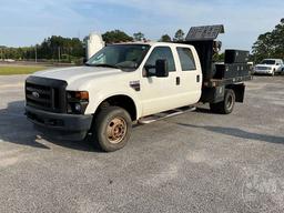 2008 FORD F-350 XL SUPER DUTY S/A UTILITY TRUCK VIN: 1FDWW37R88ED74994