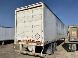 1998 WABASH 53'X102" VAN TRAILER VIN: 1JJV592W3WL457281