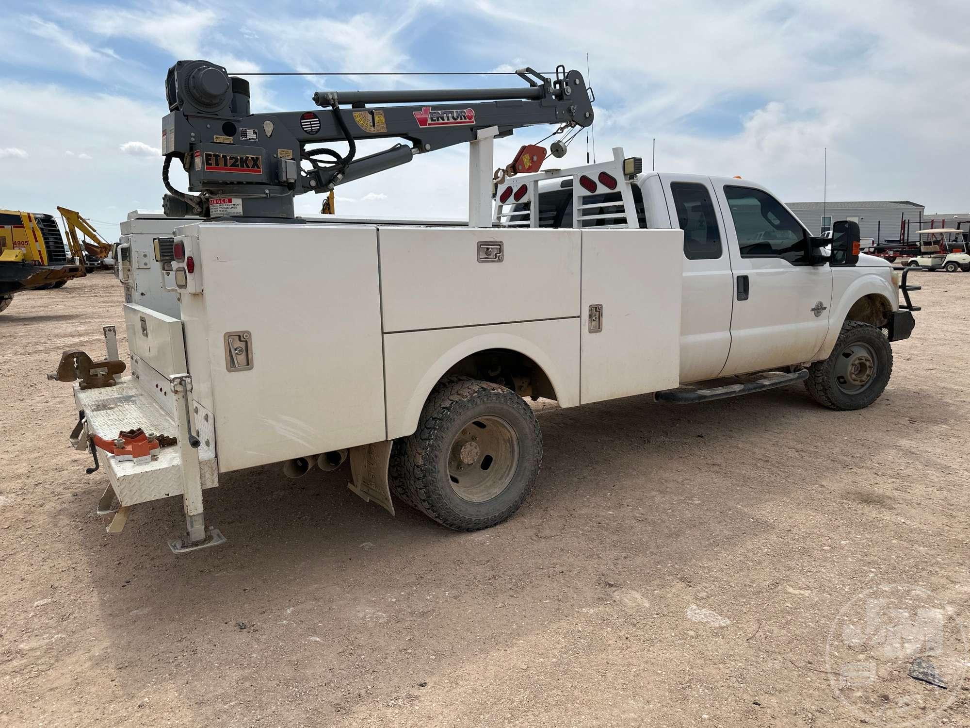 2016 FORD F-350 SUPER DUTY EXTENDED CAB 4X4 DUALLY MECHANICS TRUCK VIN: 1FD8X3HT7GEB19171