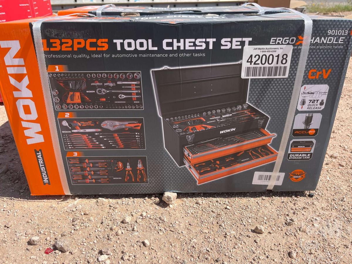 WOKIN 901013 132PC TOOL CHEST SET