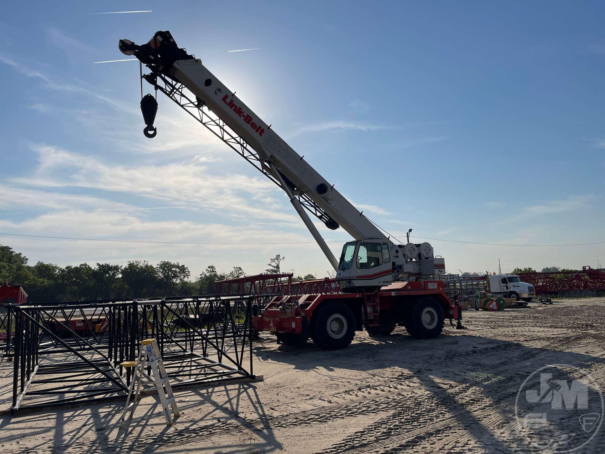 2005 LINK-BELT RTC 8050-II ROUGH TERRAIN CRANE SN: J6J5-7959